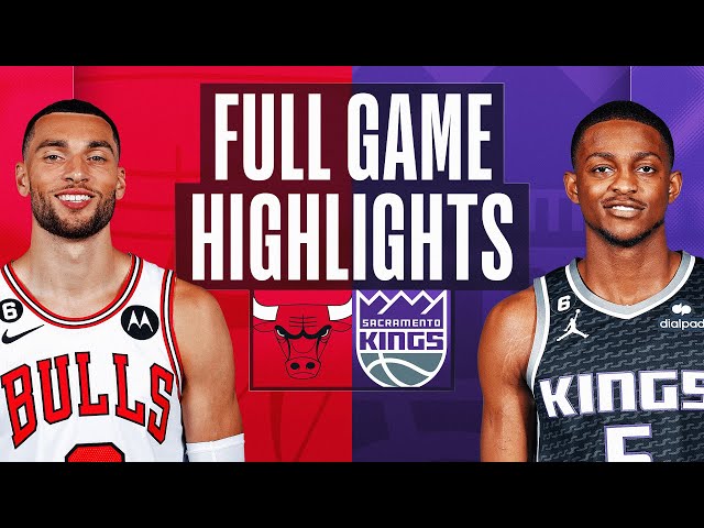 Chicago Bulls Vs Sacramento Kings Match Player Stats