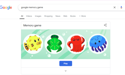 Google Memory Game